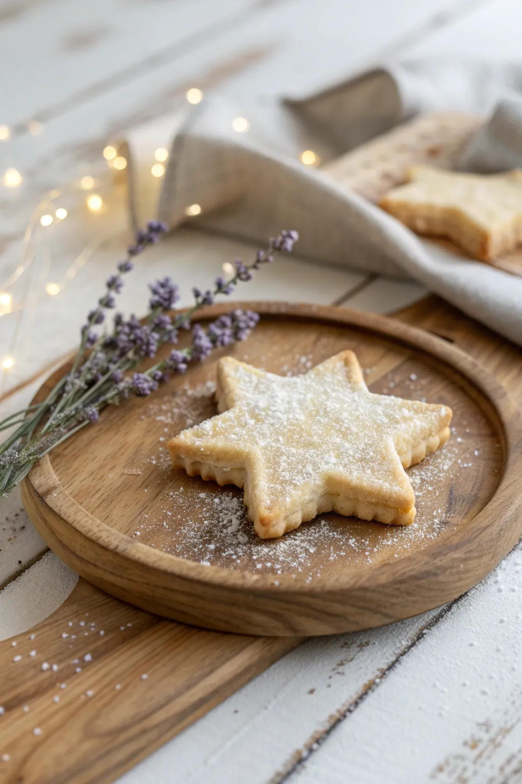Delight in the charm of Vanilla Sugar Stars - a sweet, simple treat that captures the essence of minimalist beauty.