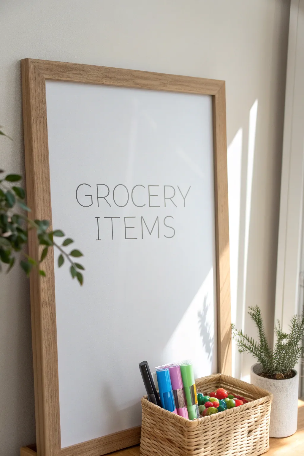 Elevate your grocery planning with minimalist elegance. 🌿✨ #ScandinavianStyle #BohoChic