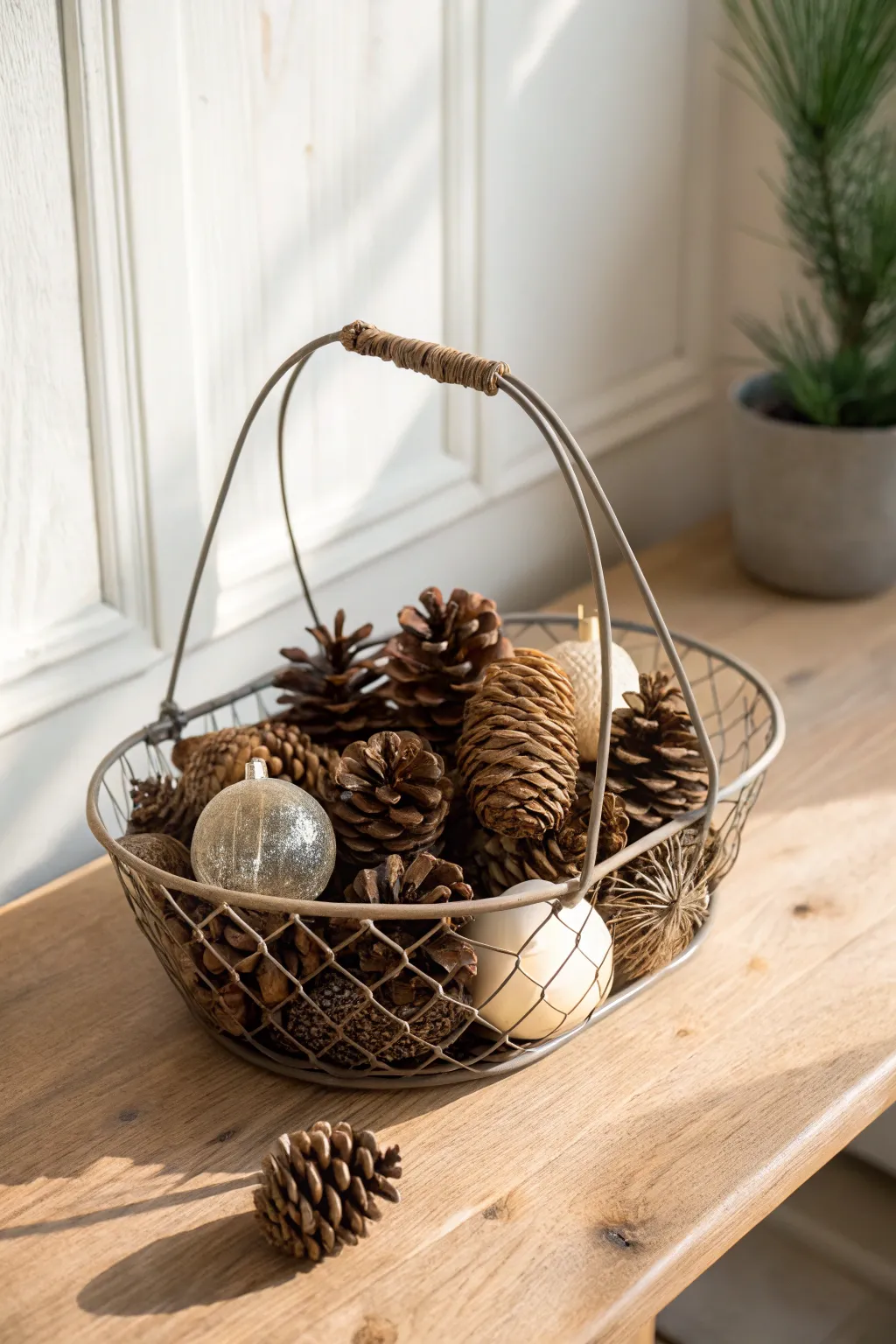 Elevate your holiday decor with simple, natural elegance. 🍂✨