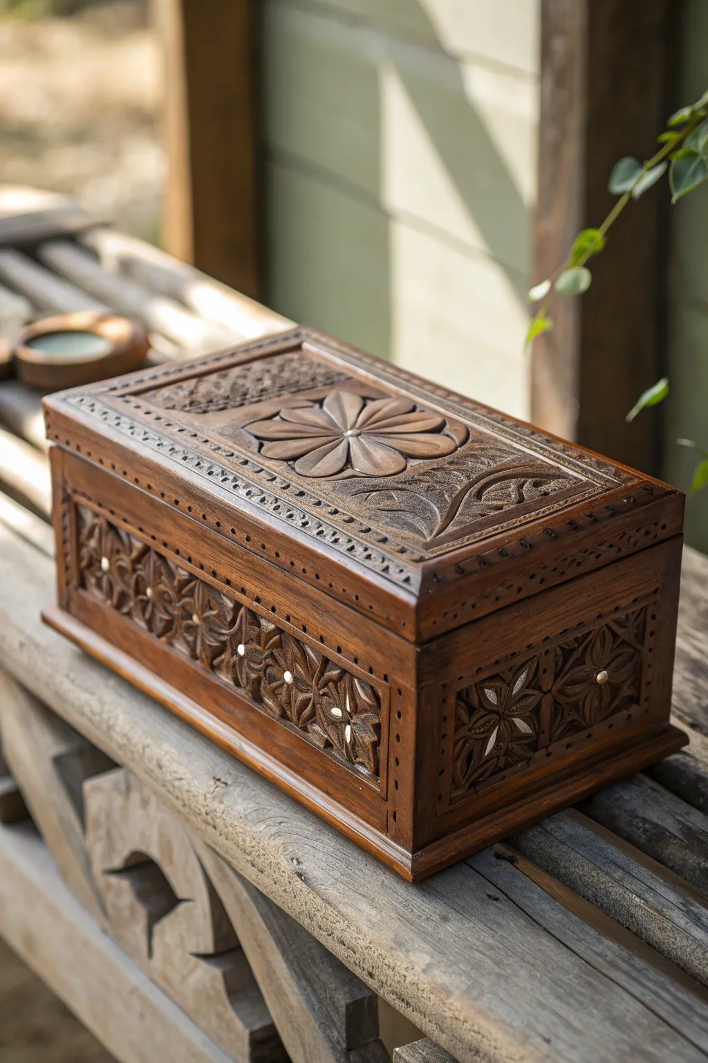 Elegance in Craft: A Handcrafted Wooden Box for Your Treasured Keepsakes