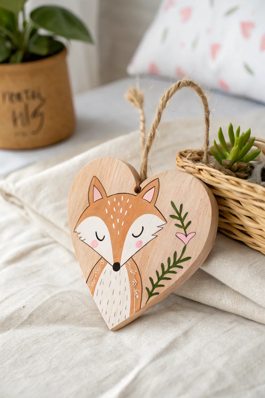 Transform wooden hearts into charming animal friends, perfect for a touch of playful elegance in minimalist decor.