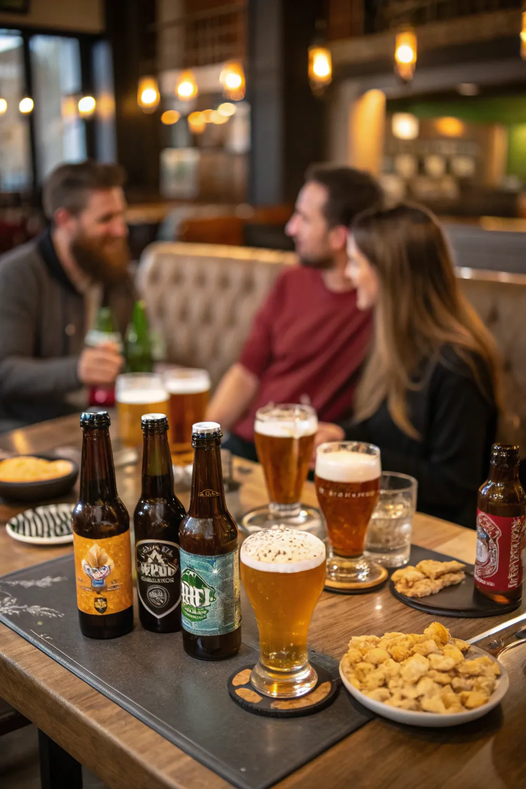 A relaxed craft beer tasting for enthusiasts.