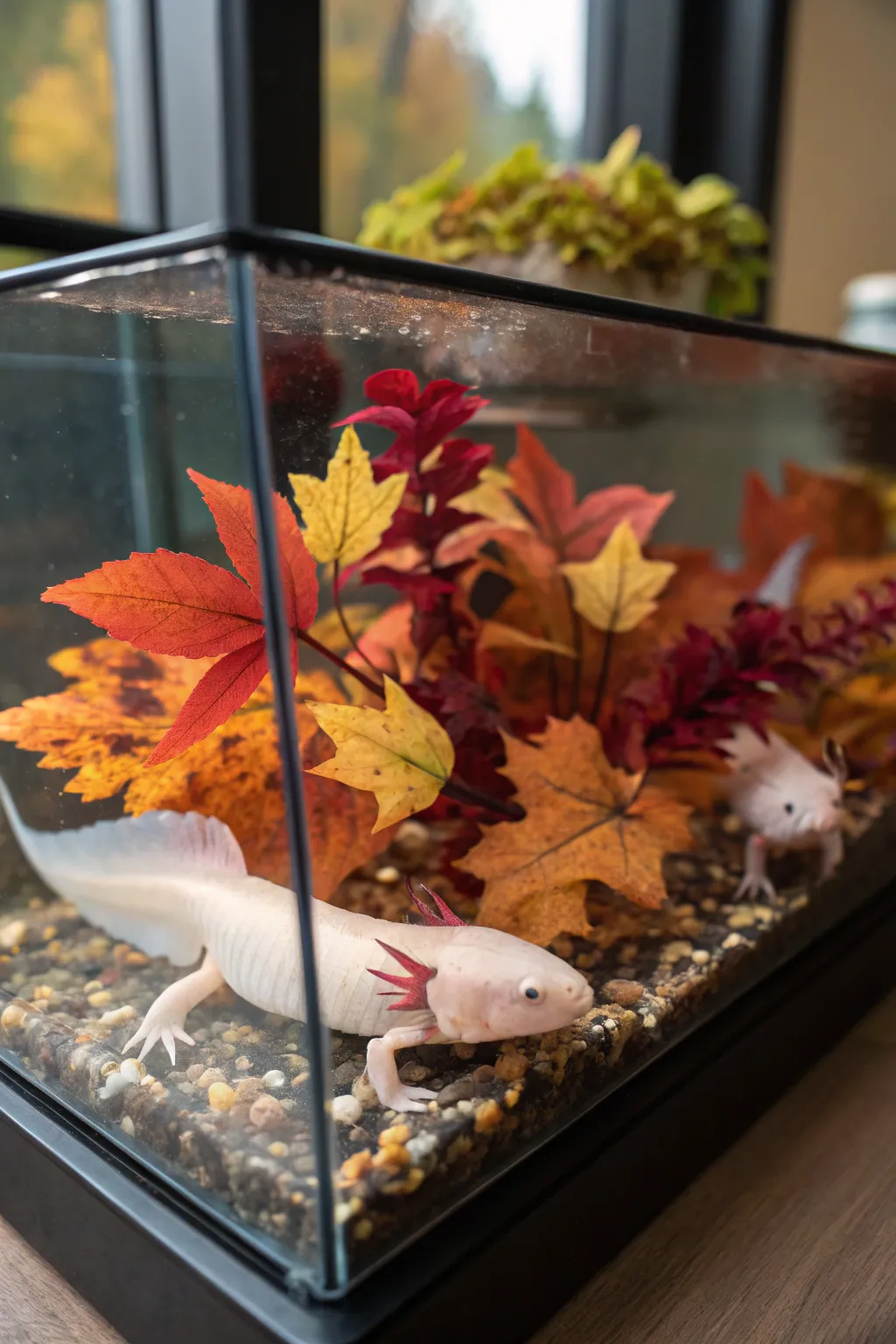 Seasonal themes bring variety and freshness to your tank's decor.