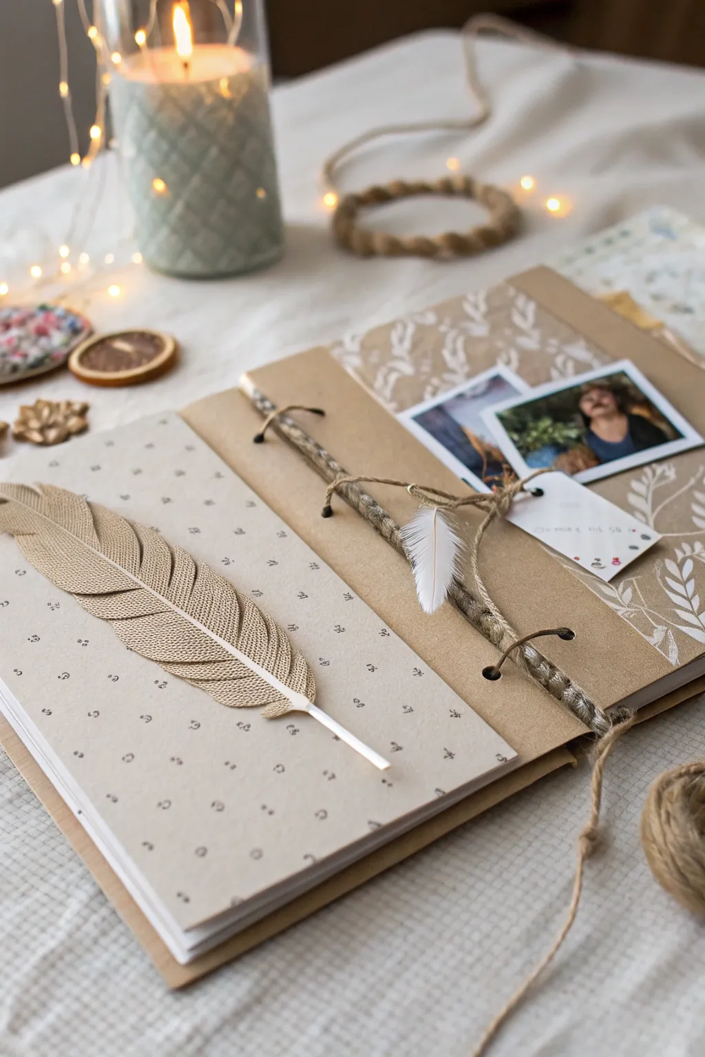 Discover the charm of hidden stories with these beautifully crafted interactive flaps. #ScrapbookSurprises #MinimalistCraft