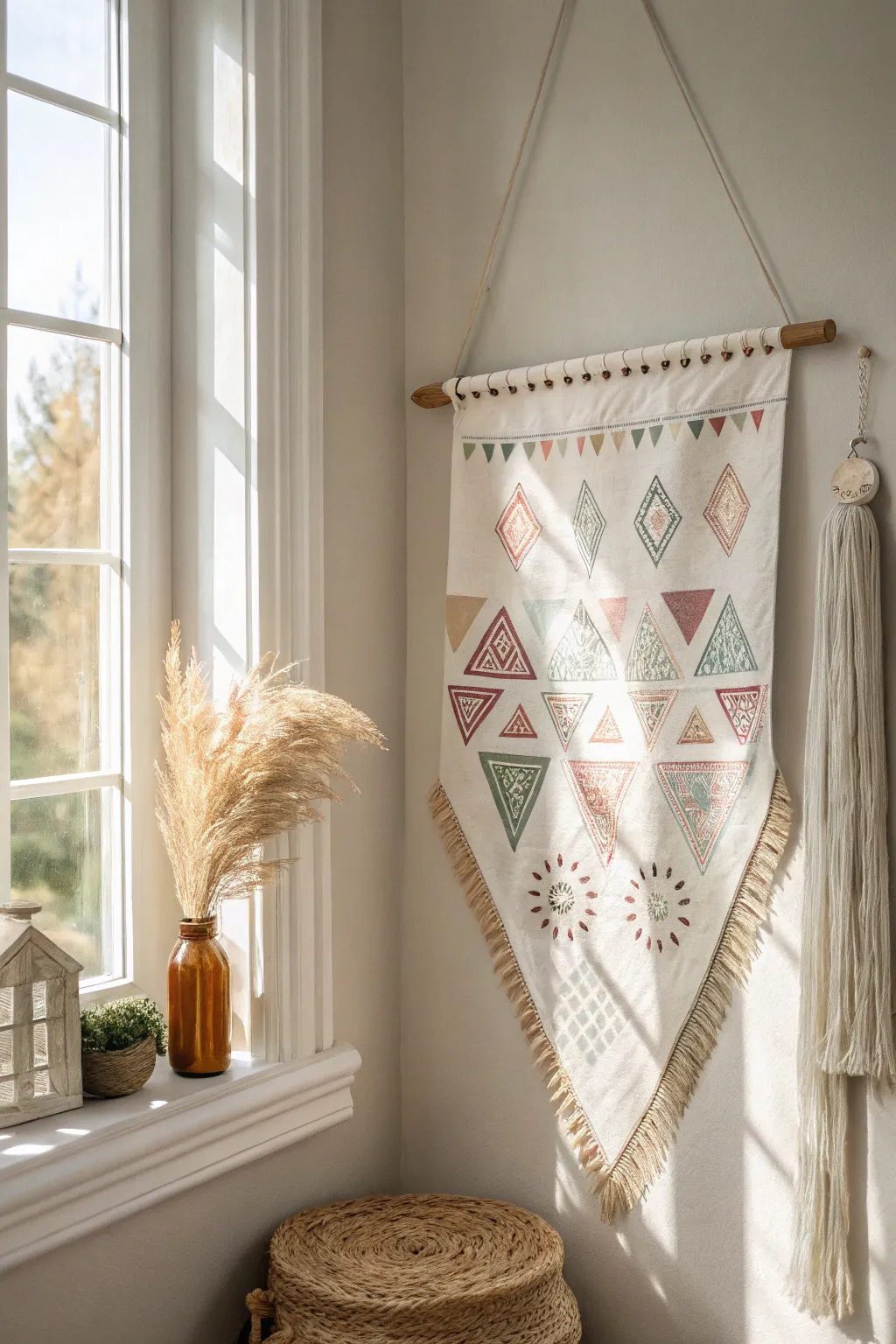 Elevate your space with a touch of handmade charm: Discover the art of creating personalized fabric banners.