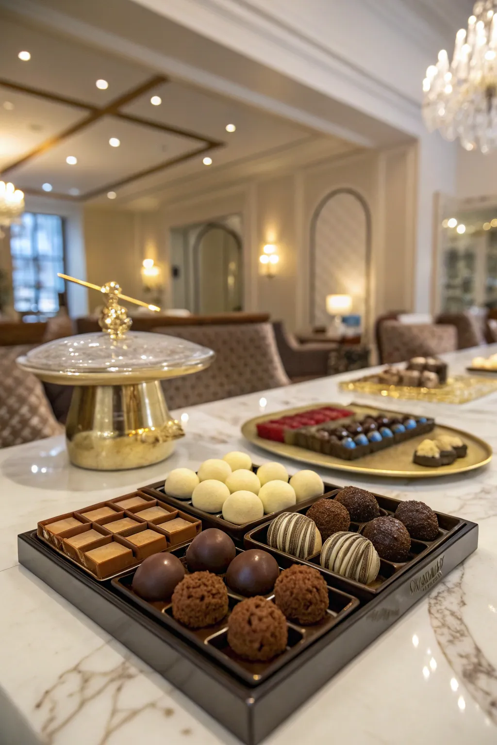 Delight in the exquisite flavors of Parisian chocolates.