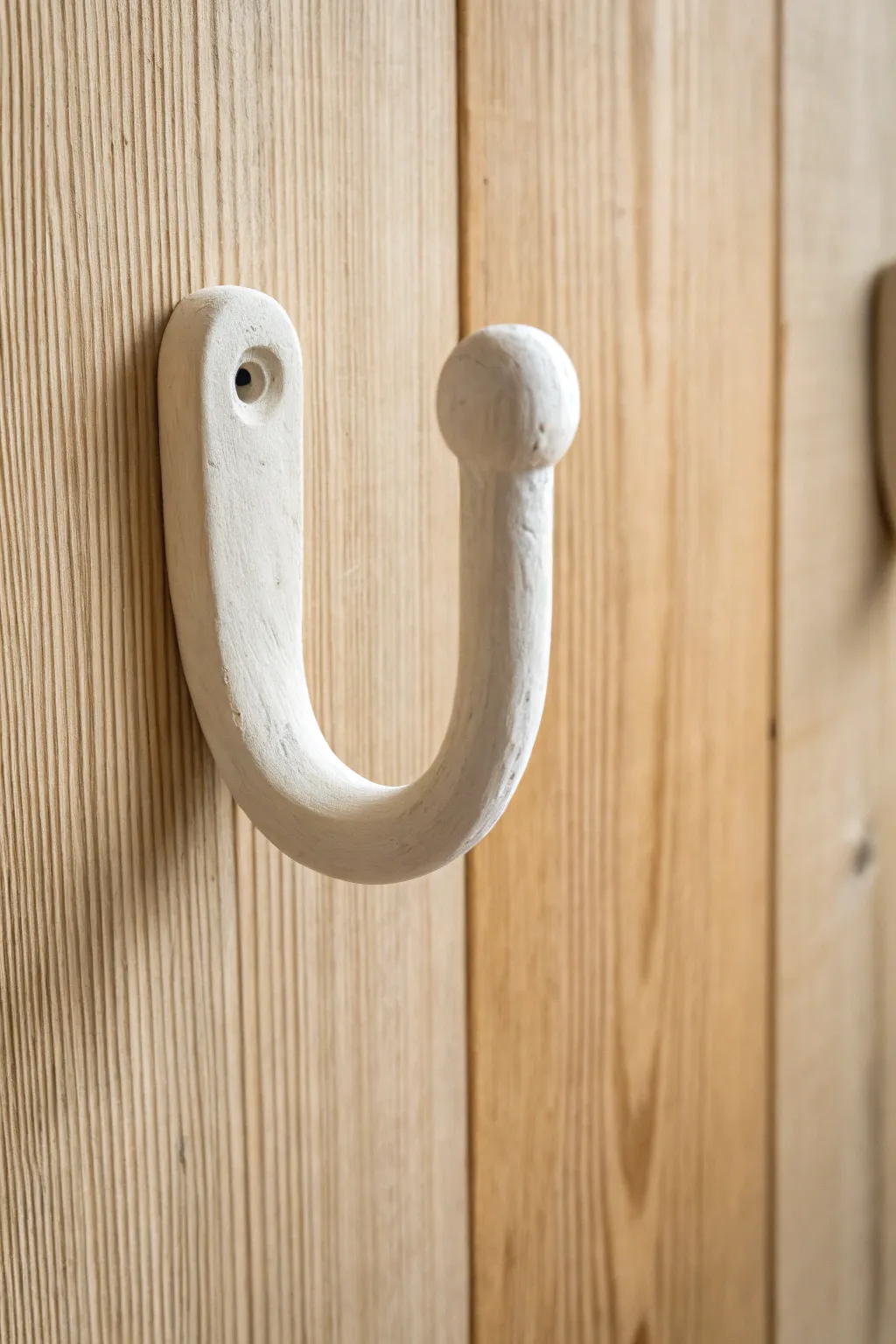 Elevate your space with the serene elegance of minimalist clay wall hooks.