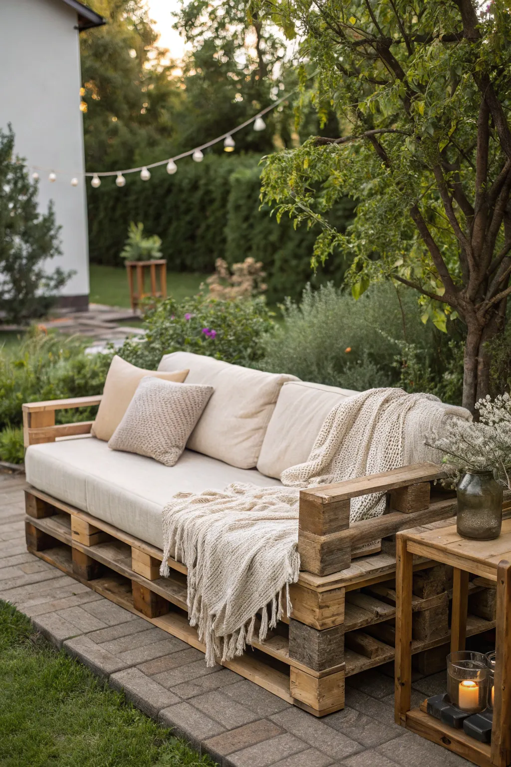 Transform your outdoor space with eco-friendly pallet furniture for the perfect summer retreat.