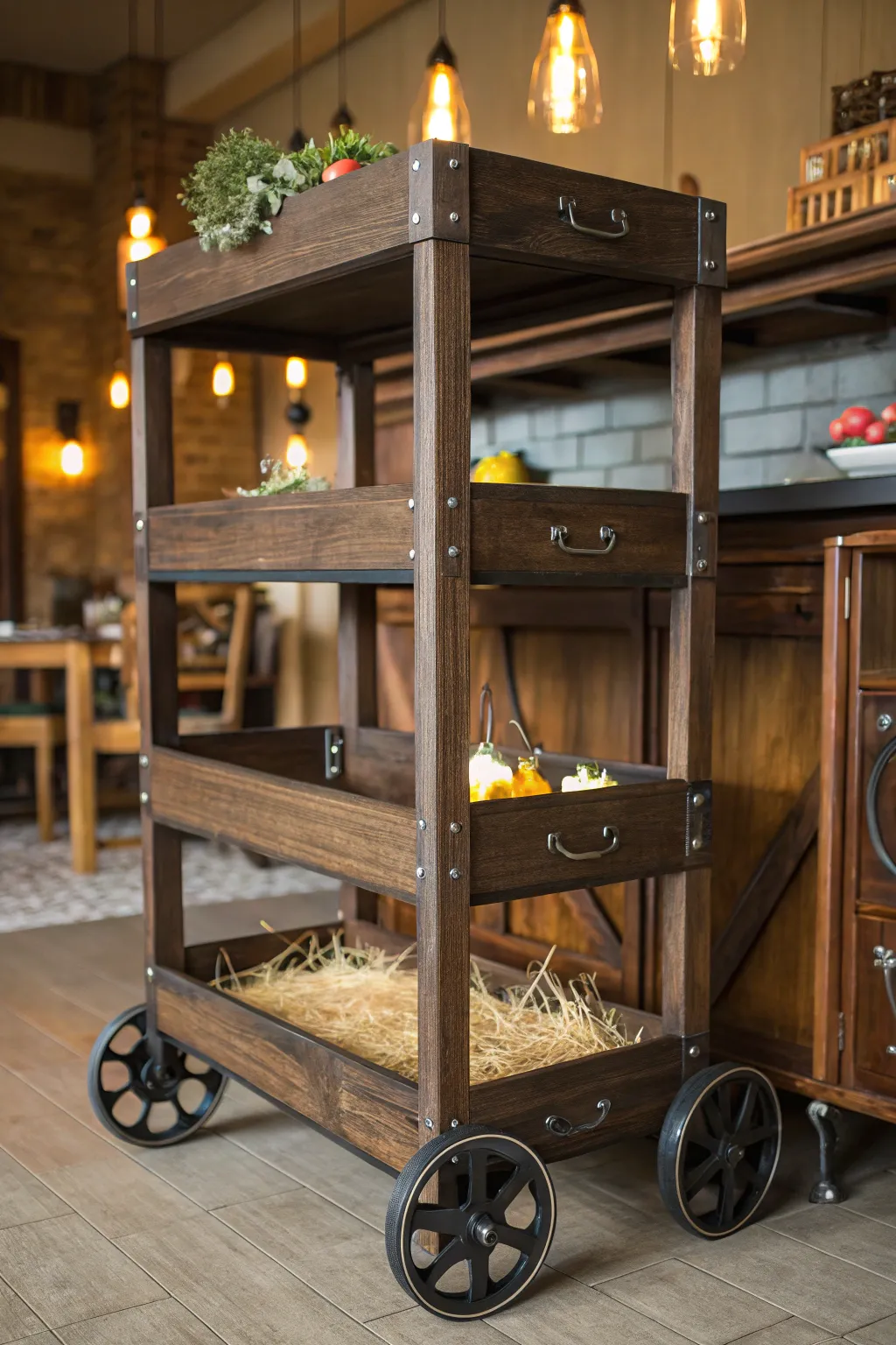 Craftsmanship Meets Functionality: Discover the Perfect Rolling Cart Brooder for Your Chicks.