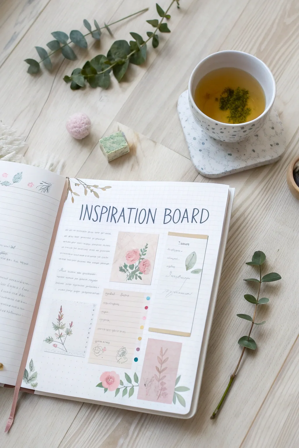 Discover endless creativity with a touch of simplicity. 🌿✨ #BulletJournalInspiration