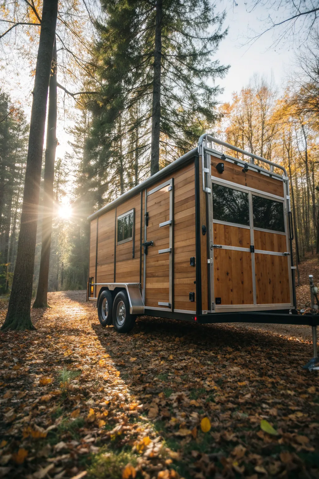 Craftsmanship on Wheels: A Mobile Foundation for Your Cabin Adventure.