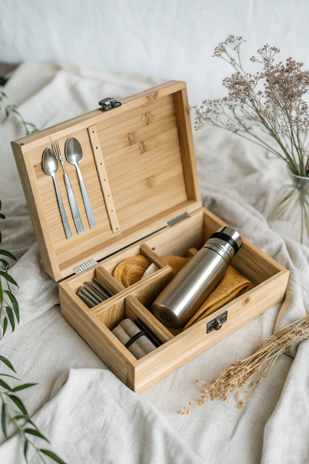 Embrace sustainable adventures with eco-friendly camp box essentials. 🌿 #EcoFriendly #MinimalistLiving
