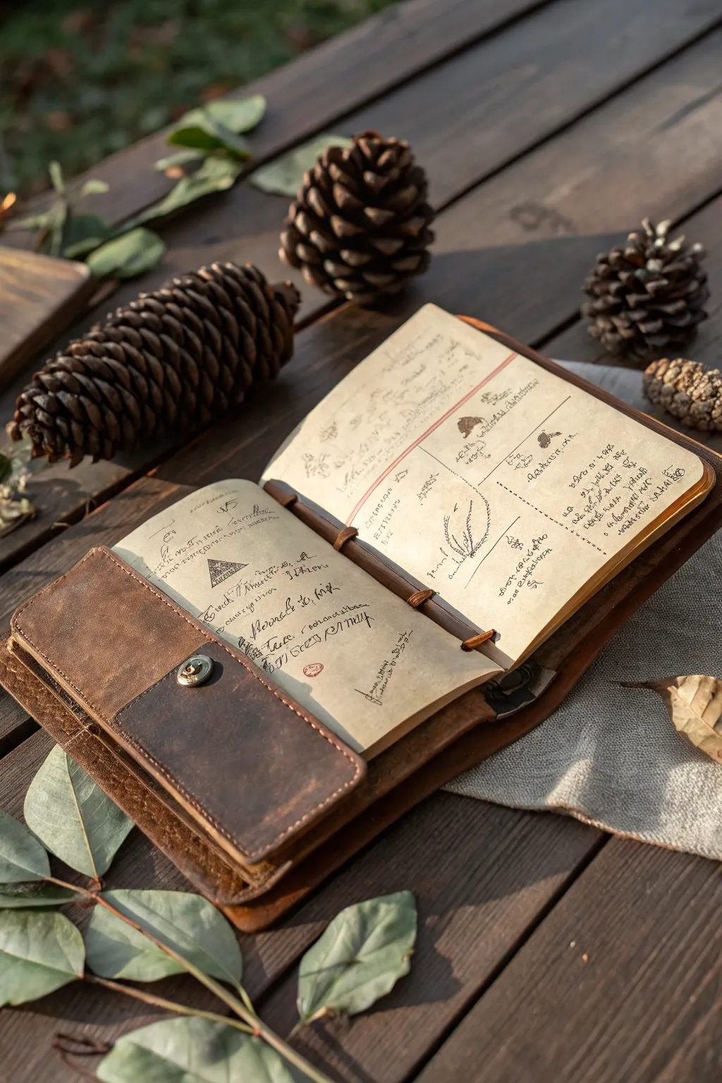 Capture your camp adventures in a pocket journal that tells your story.