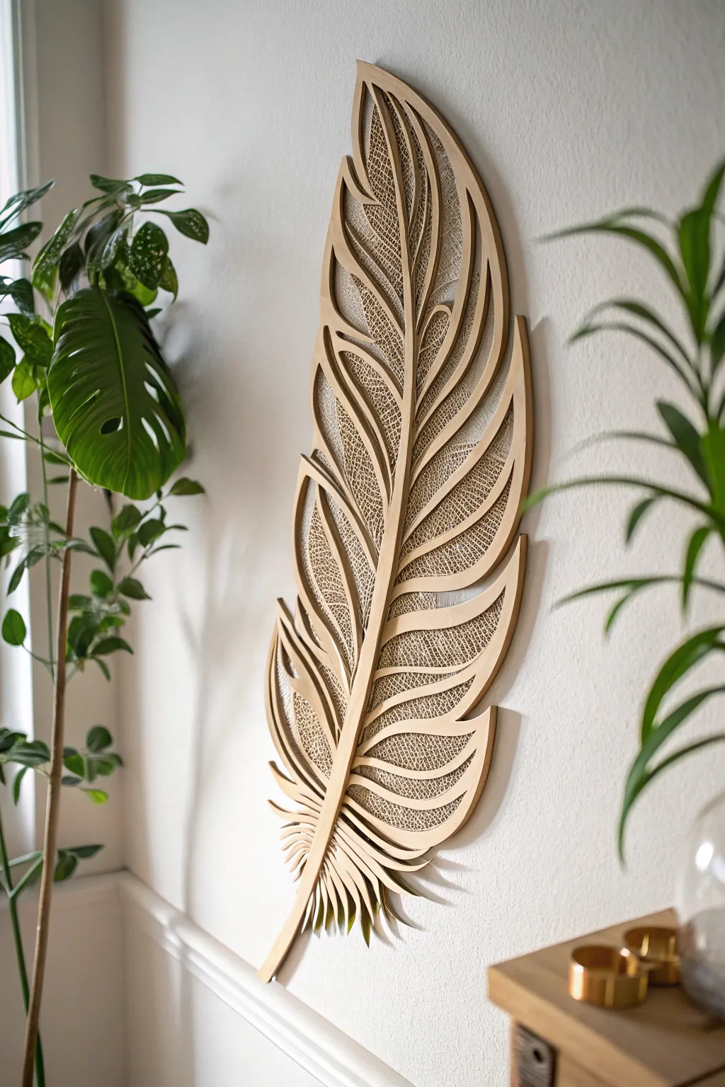 Embrace the art of storytelling with cultural symbols in minimalist relief sculptures.