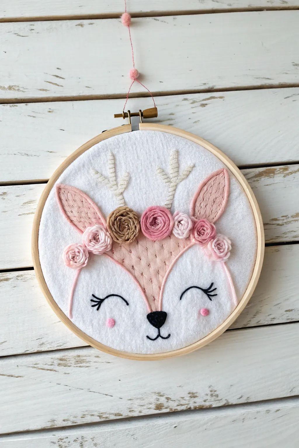 Add a touch of whimsy to your holiday decor with these charming DIY embroidery hoop critters!