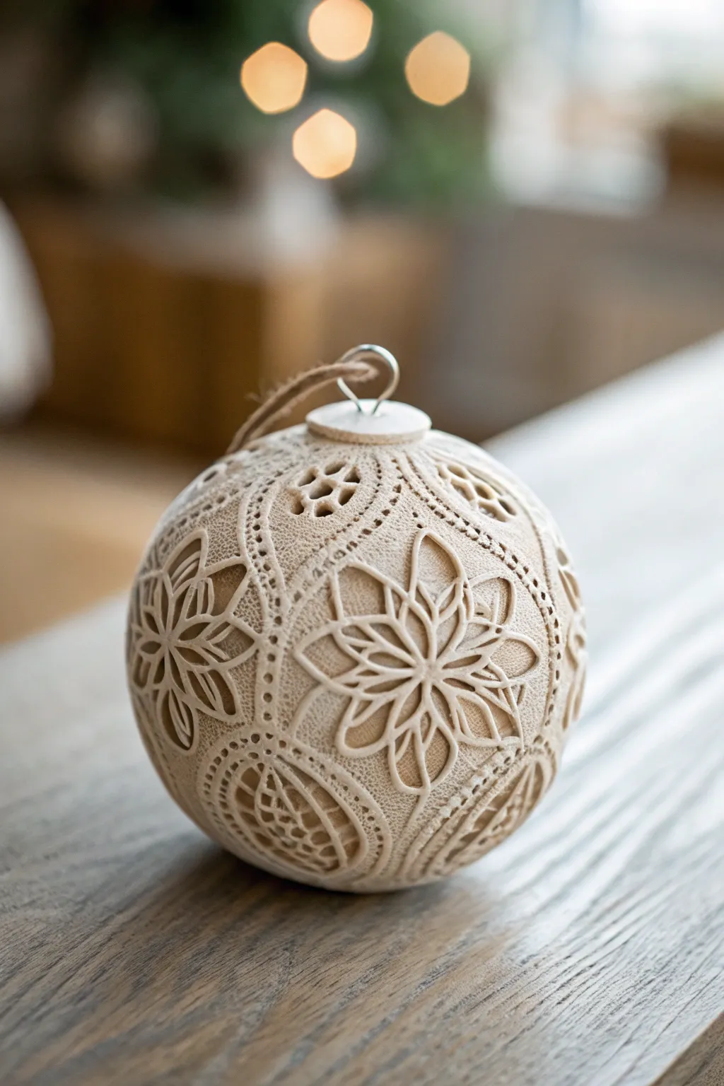 Discover the elegance of filigree in handcrafted clay ornaments, where simplicity meets artistry.