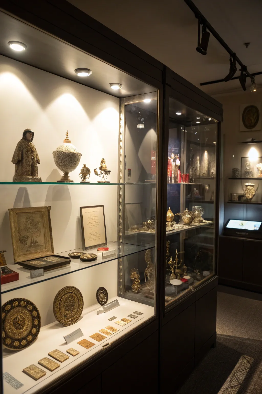 Enhance your collections with focused lighting.