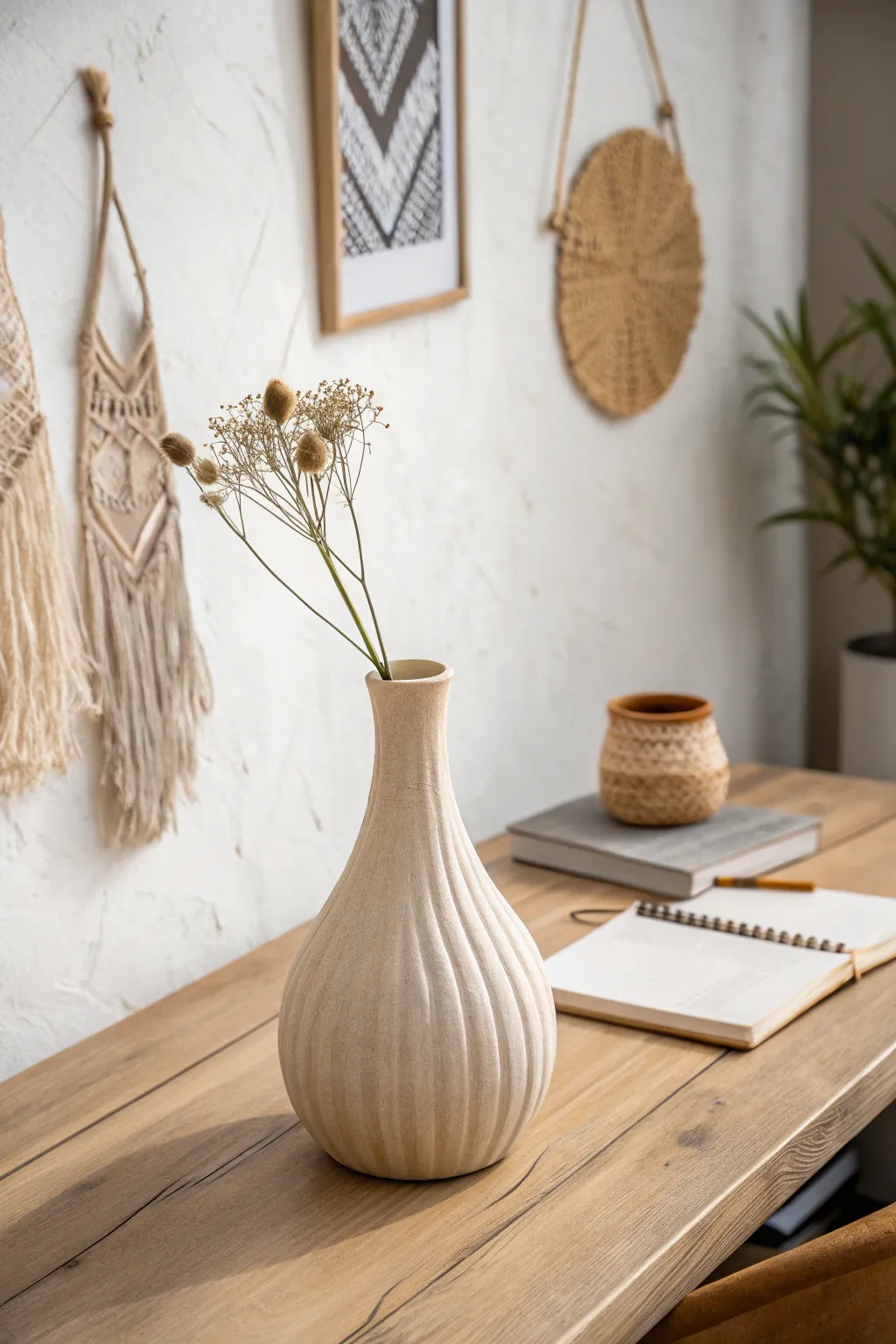 Elevate your container office with artful simplicity and personal touches that inspire creativity.