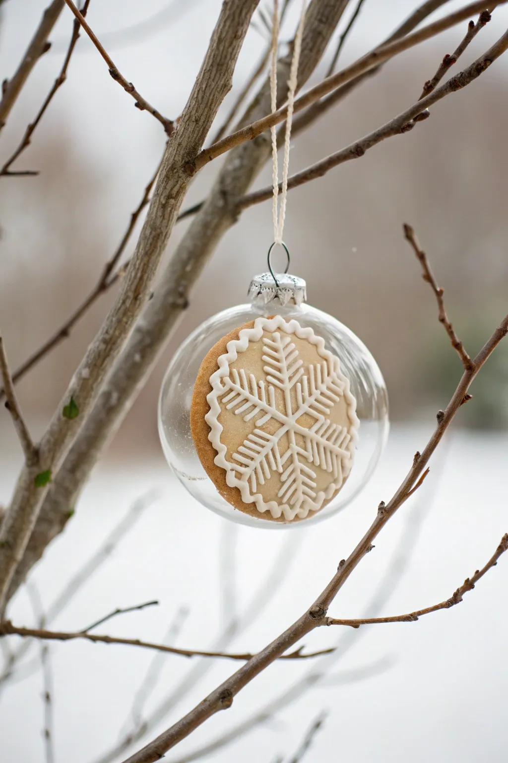 Turn your holiday treats into stunning decor with these cookie-filled ornaments.