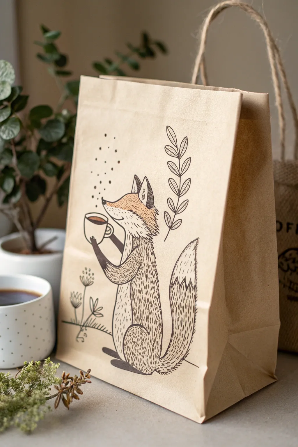 Discover joy in every cup with our whimsically designed coffee bags—where simplicity meets playful elegance.