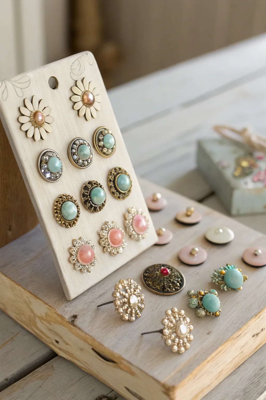 Transform your fridge into a gallery of charm with these custom jewelry magnets.