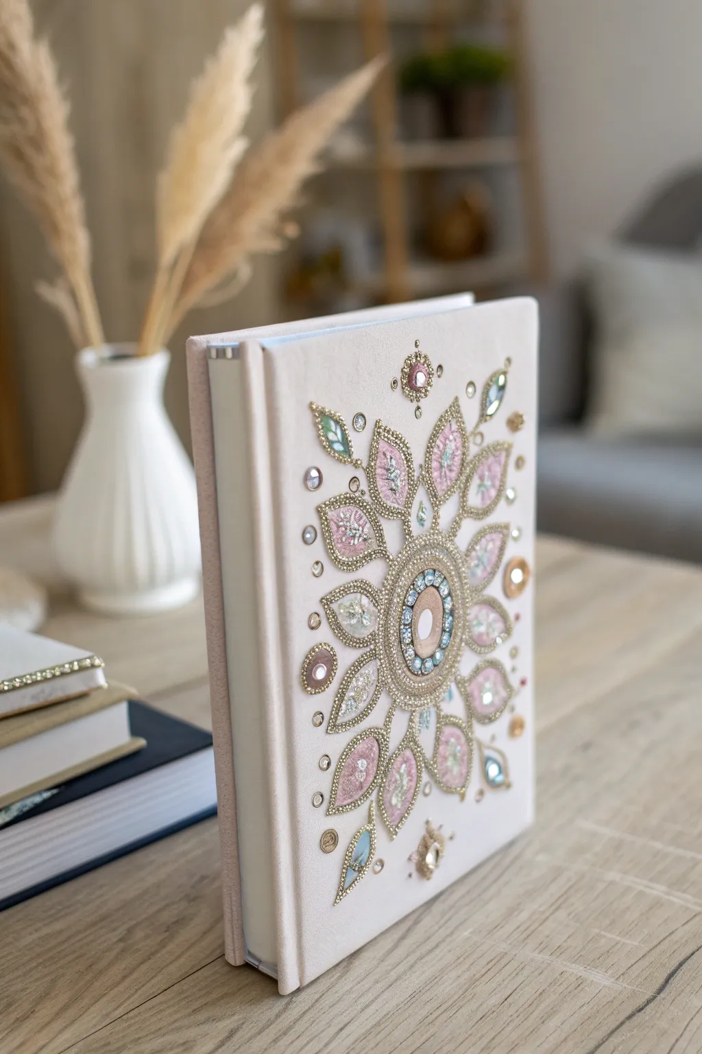 Elevate your bookshelf with a touch of sparkle and elegance. Discover the art of Bejeweled Book DIY.