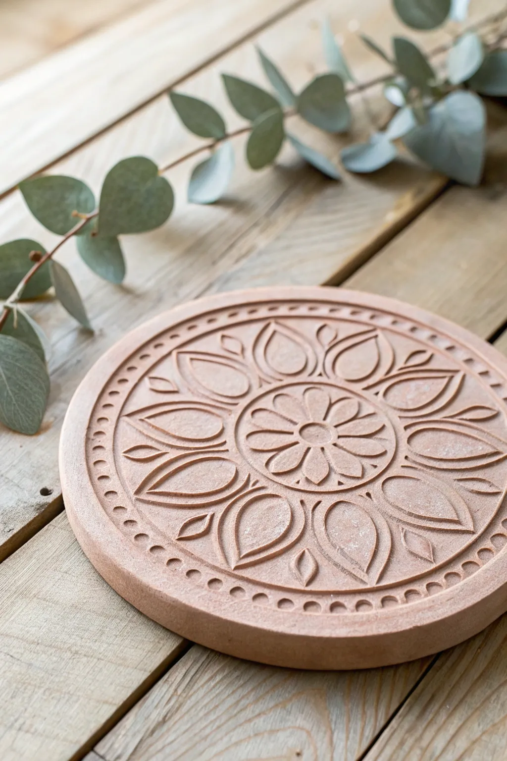 Embrace sustainable elegance with upcycled clay trivets, where simplicity meets handcrafted beauty.