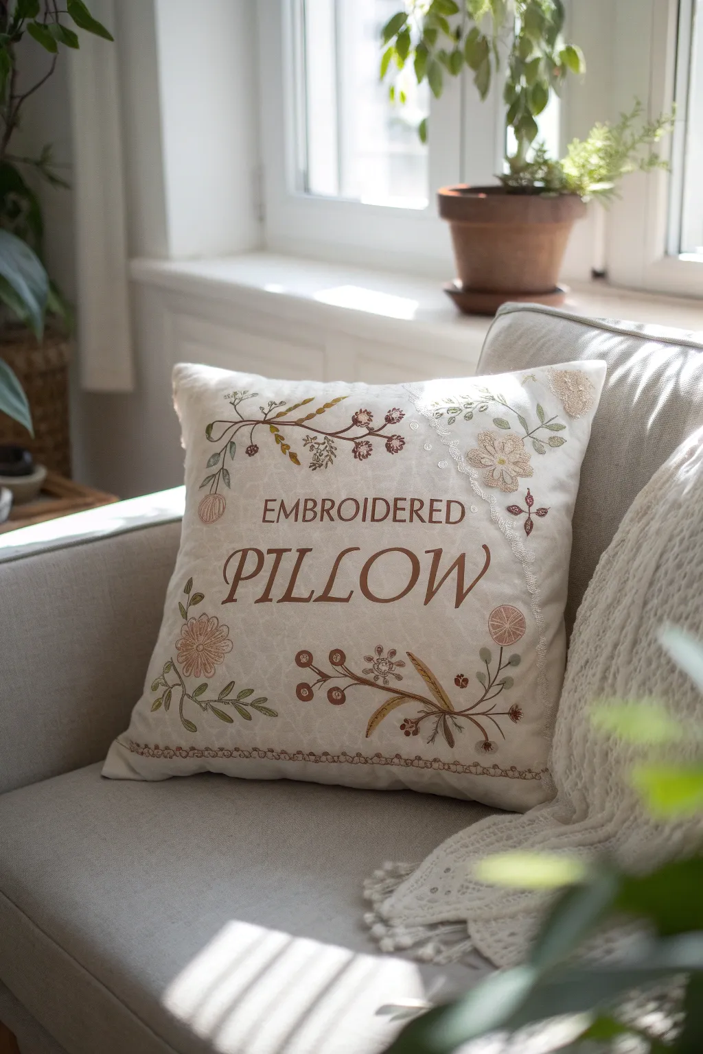 Crafted with Love: A Hand-Stitched Pillow to Cherish Every Day