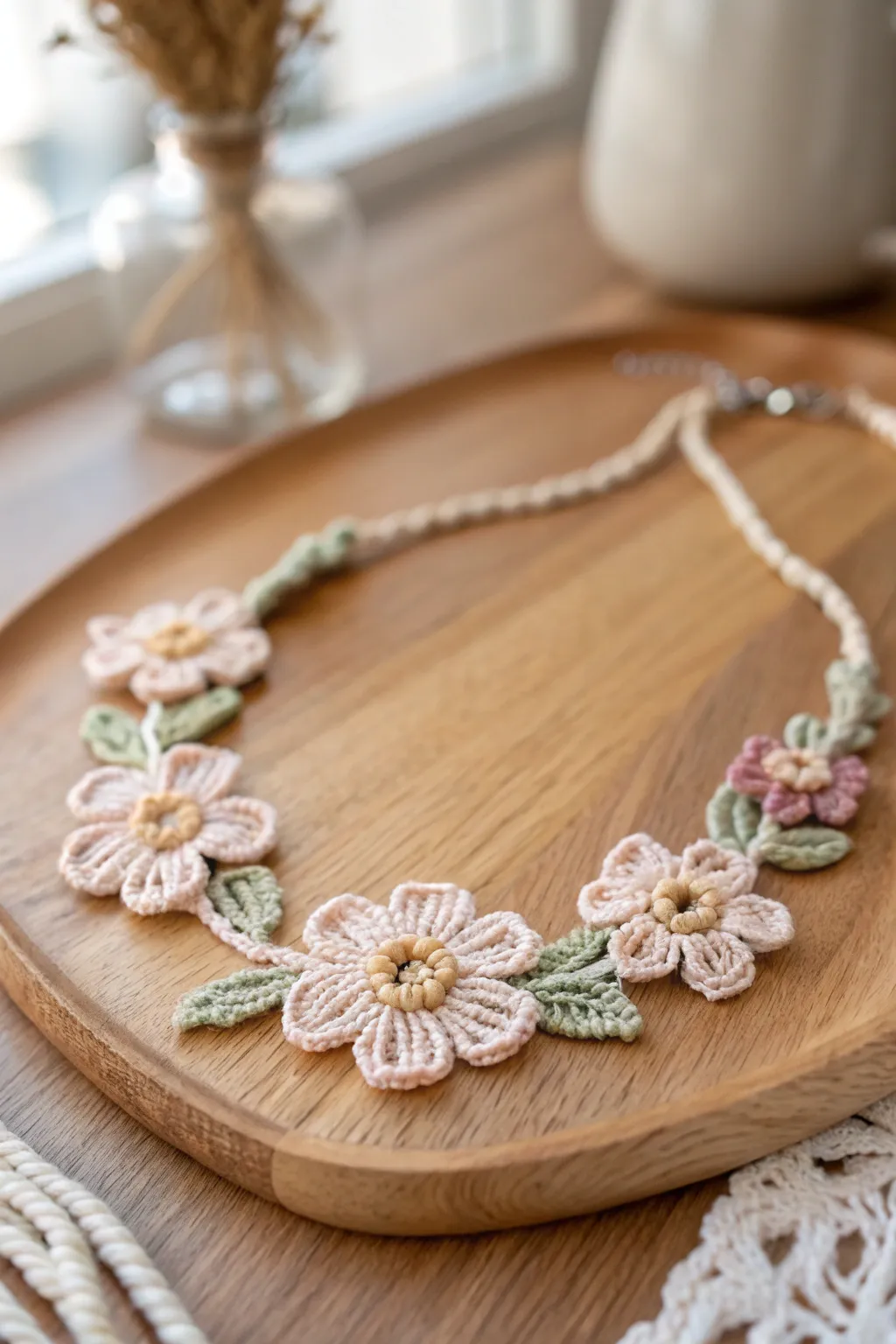 Add a touch of handmade elegance to your style with exquisite crochet jewelry.