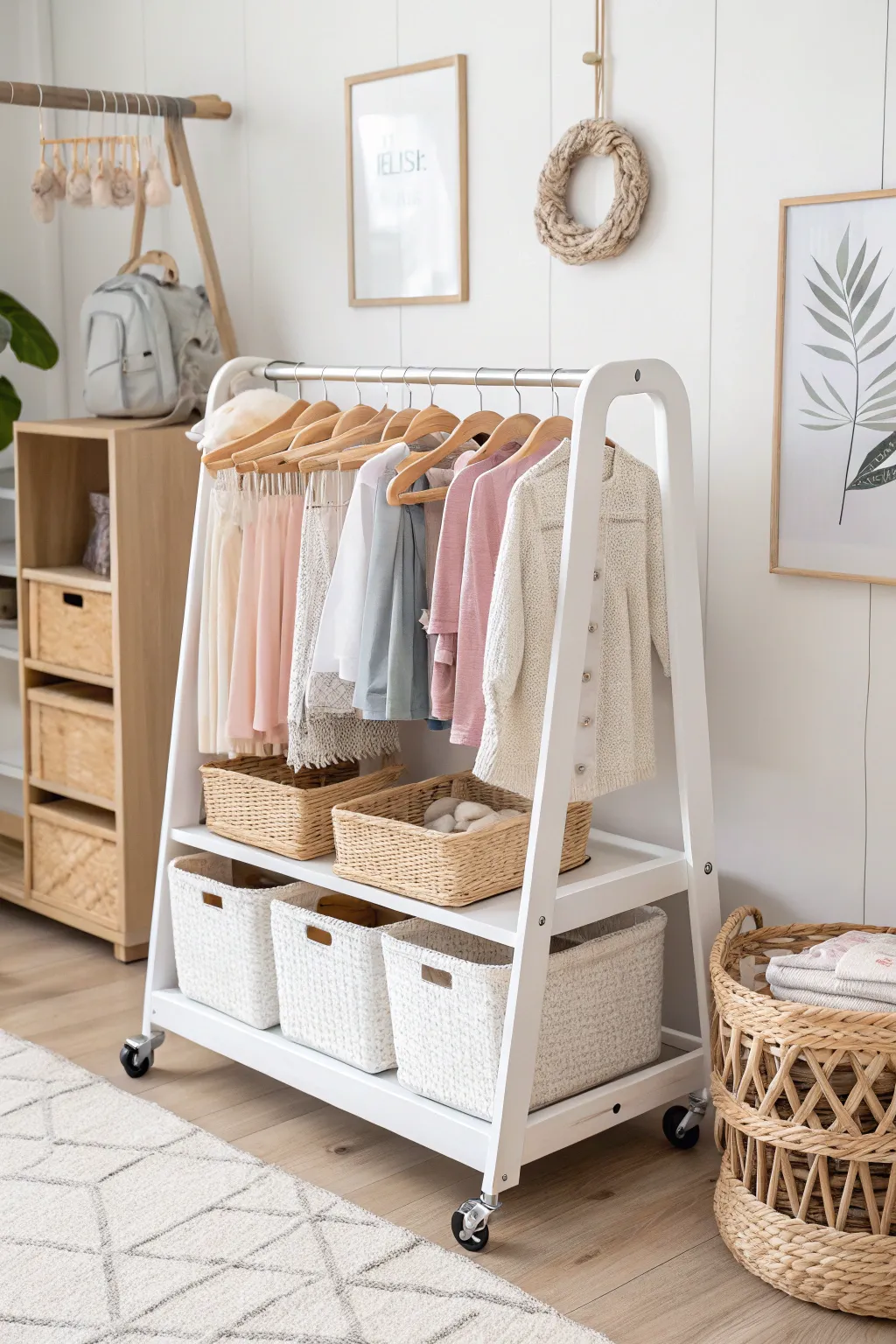 Maximize your baby closet space with chic hidden storage solutions!