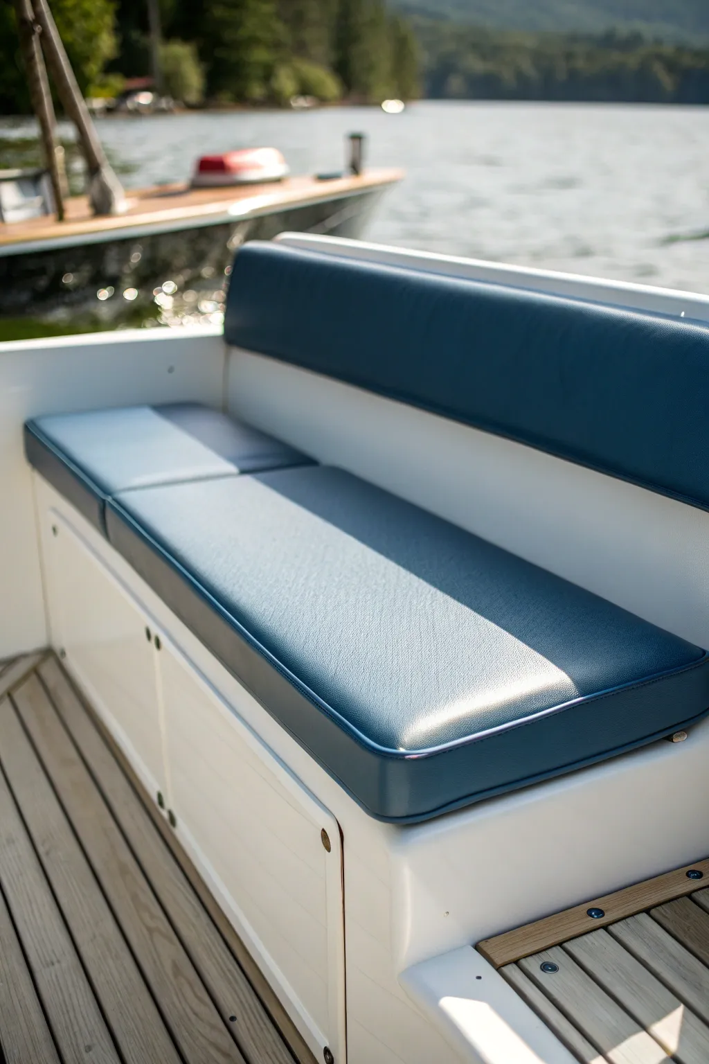 Elevate your boat's style and functionality with marine vinyl—easy to clean, designed to last.