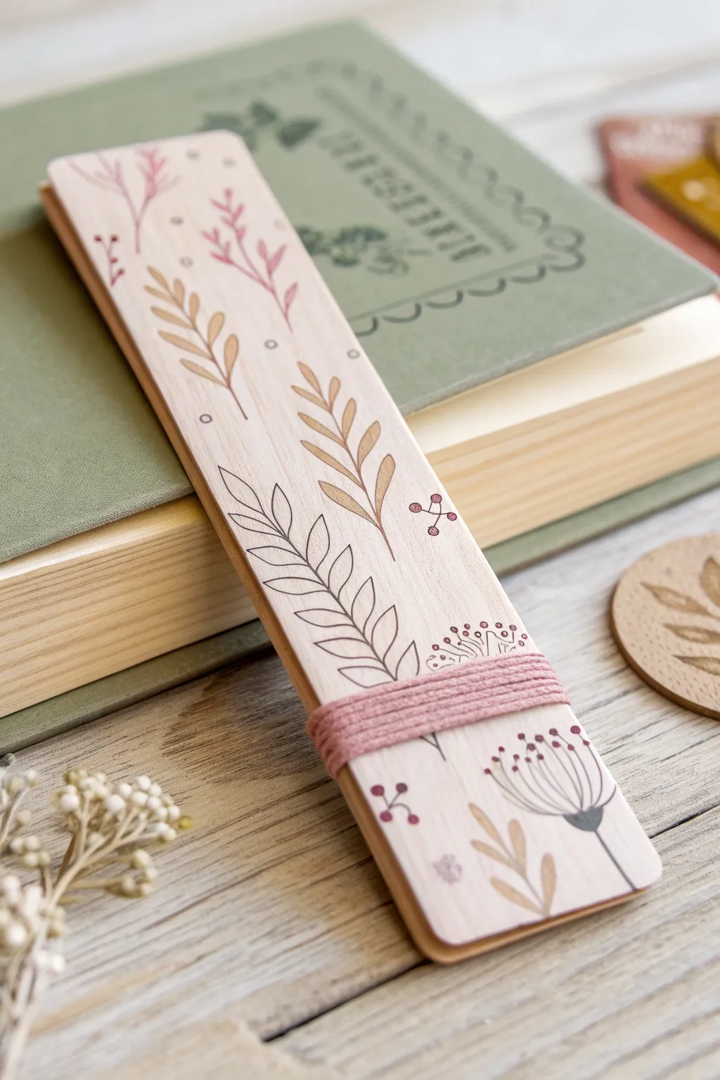 Embrace the magic of reading with this charming DIY magnetic bookmark, blending minimalist elegance with boho flair.