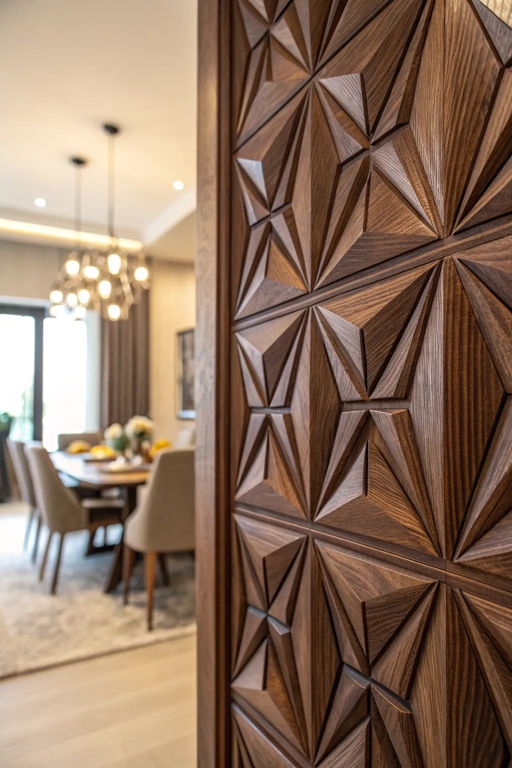 Elevate your space with the elegance of handcrafted 3D wall panels.