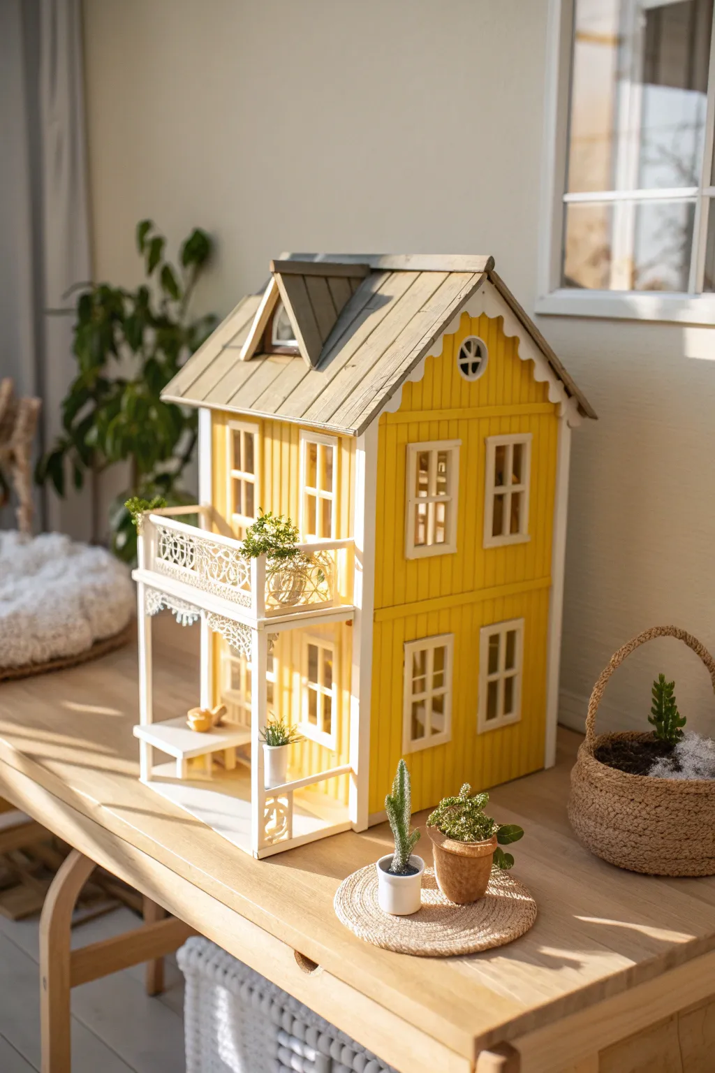 Bring warmth and joy to your mini abode with a splash of sunny yellow.