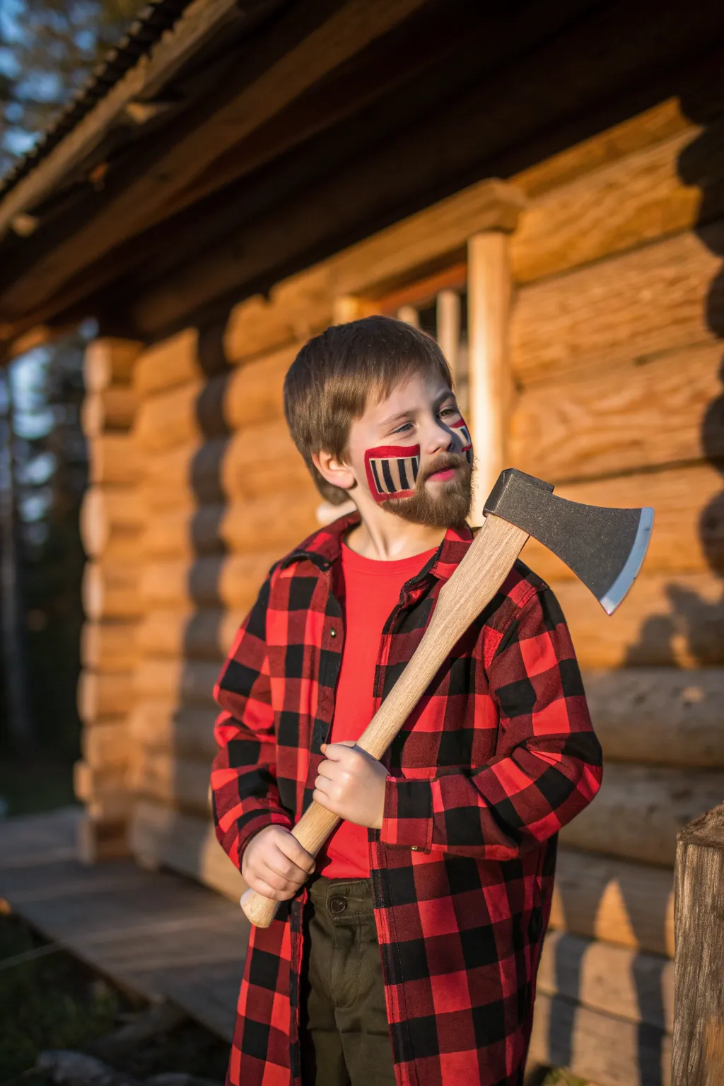 Channel your inner lumberjack with this simple yet charming DIY costume idea!