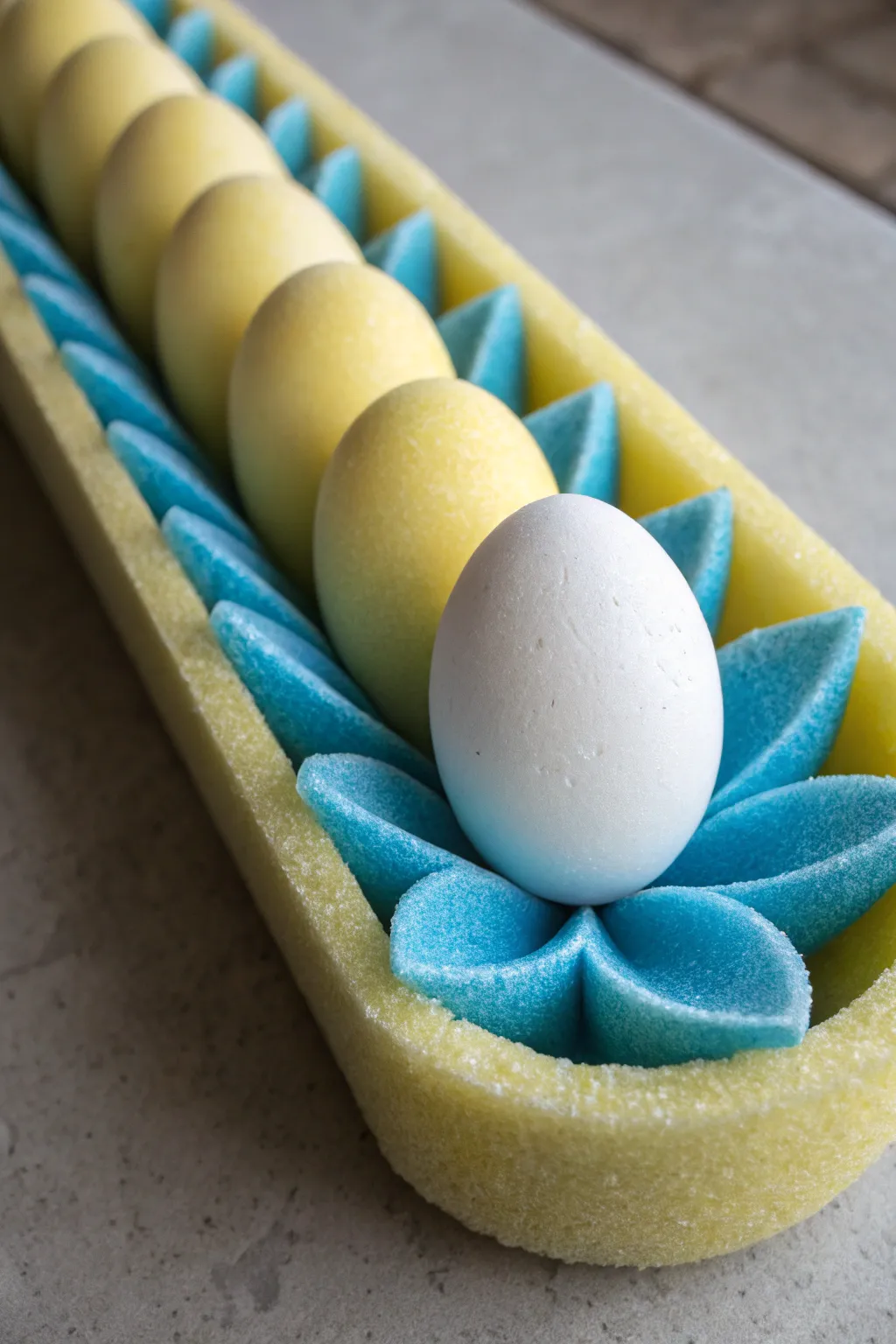 Ingenious Design: A Pool Noodle Pod for the Perfect Egg Drop.