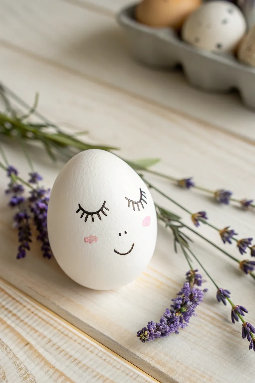 Meet our charming egg character, bringing a smile to your minimalist morning!