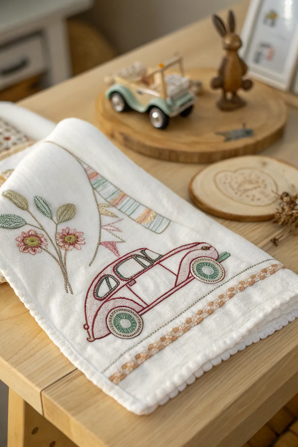 Nostalgic elegance: Embrace the past with vintage-inspired embroidery.