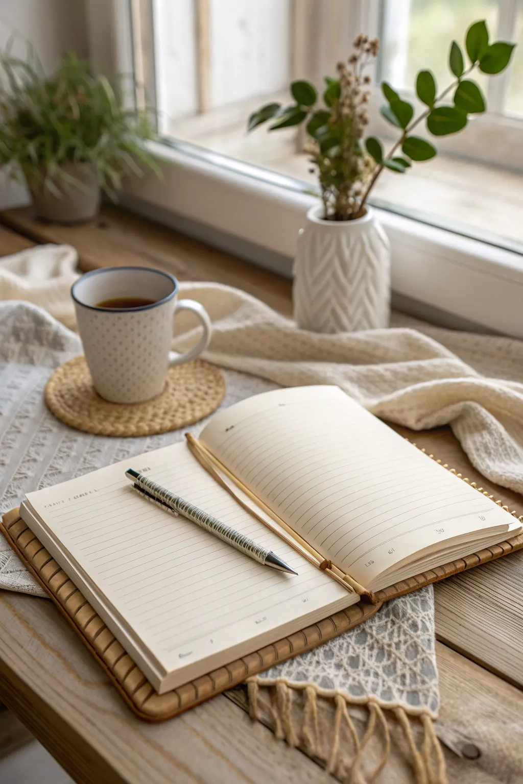 Embrace tranquility and creativity with a notebook dedicated to mindfulness practices. Let the simplicity inspire your journey.