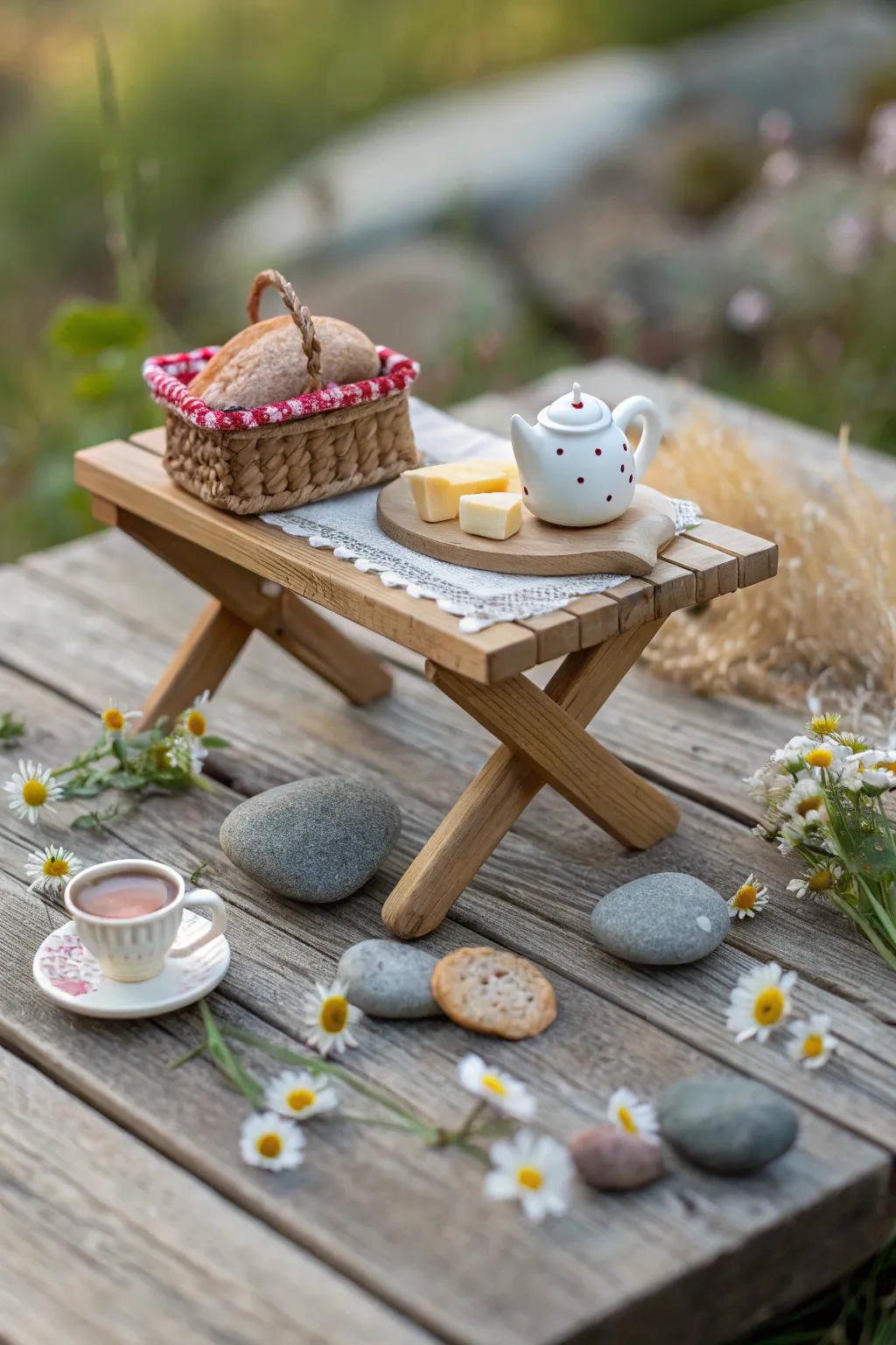 Step into a world of wonder with this enchanting fairy picnic setup, where magic meets minimalism.