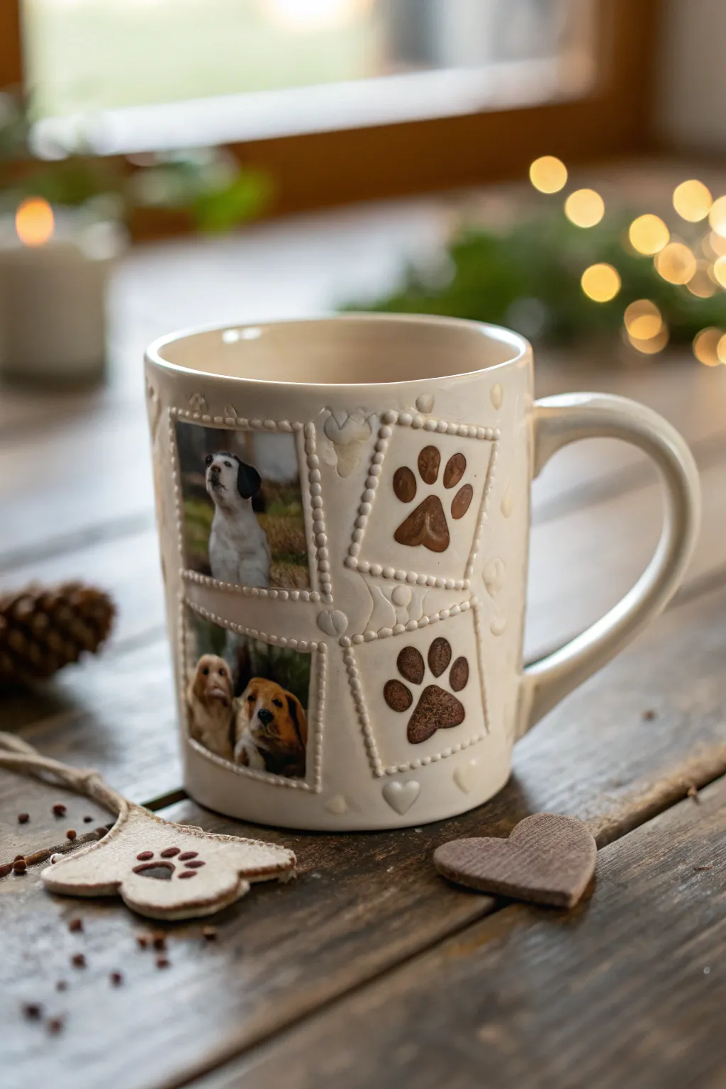 Celebrate Father's Day with a mug that honors the love between dad and his furry friends.