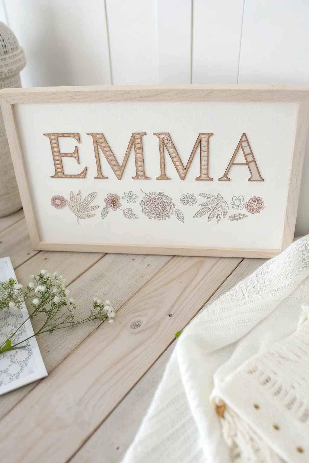 Discover the art of personalization with fingerprint name art, where simplicity meets meaningful design.
