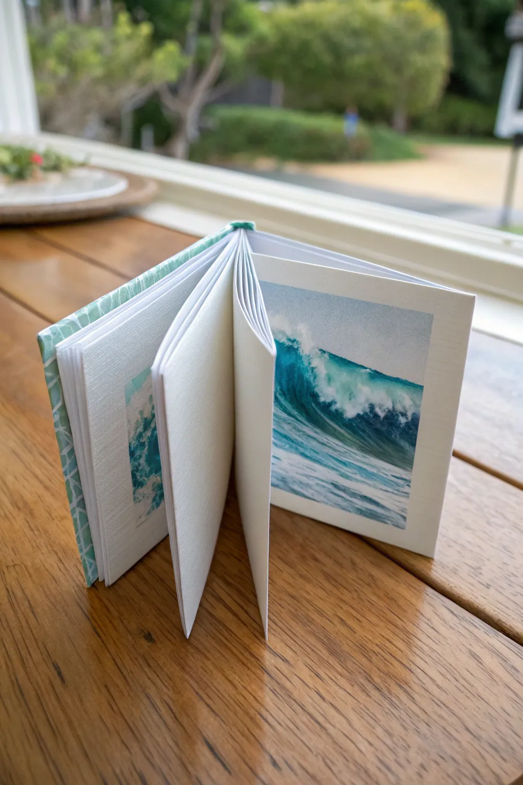 Experience the power of nature in the simplicity of a handcrafted flip book. 🌊✨ #TidalWave #FlipBookArt #MinimalistDesign