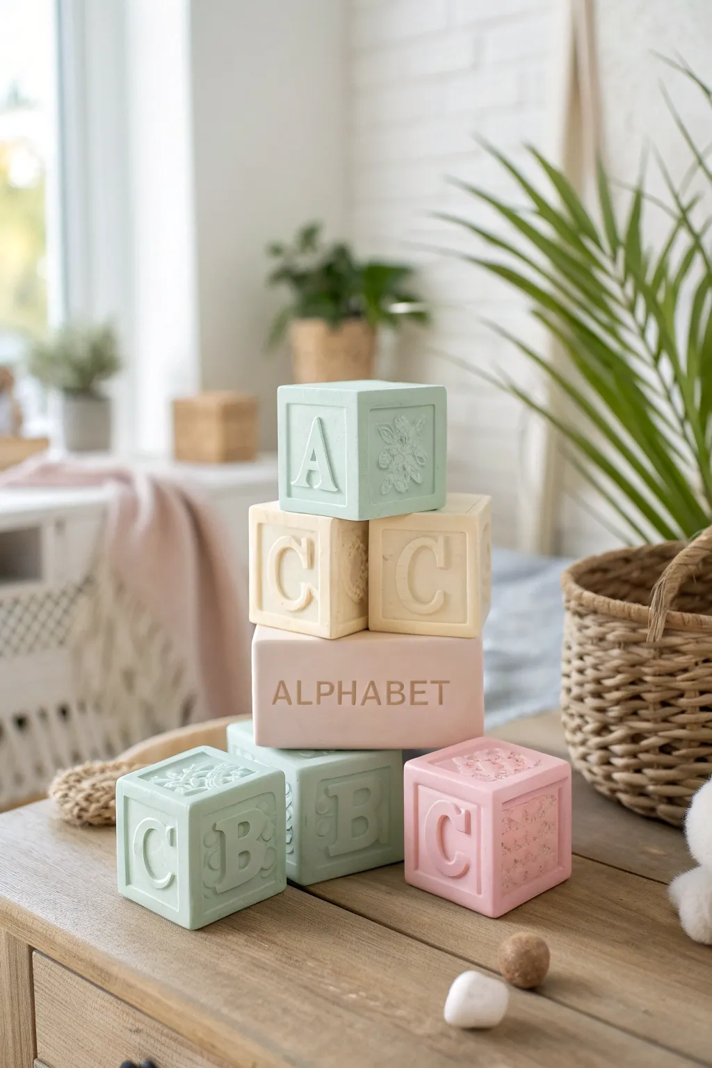 Transform learning into a playful adventure with these handcrafted foam alphabet blocks!