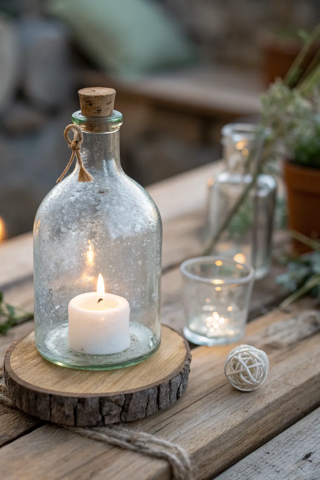 Illuminate your space with minimalist elegance using handcrafted tealight holders.