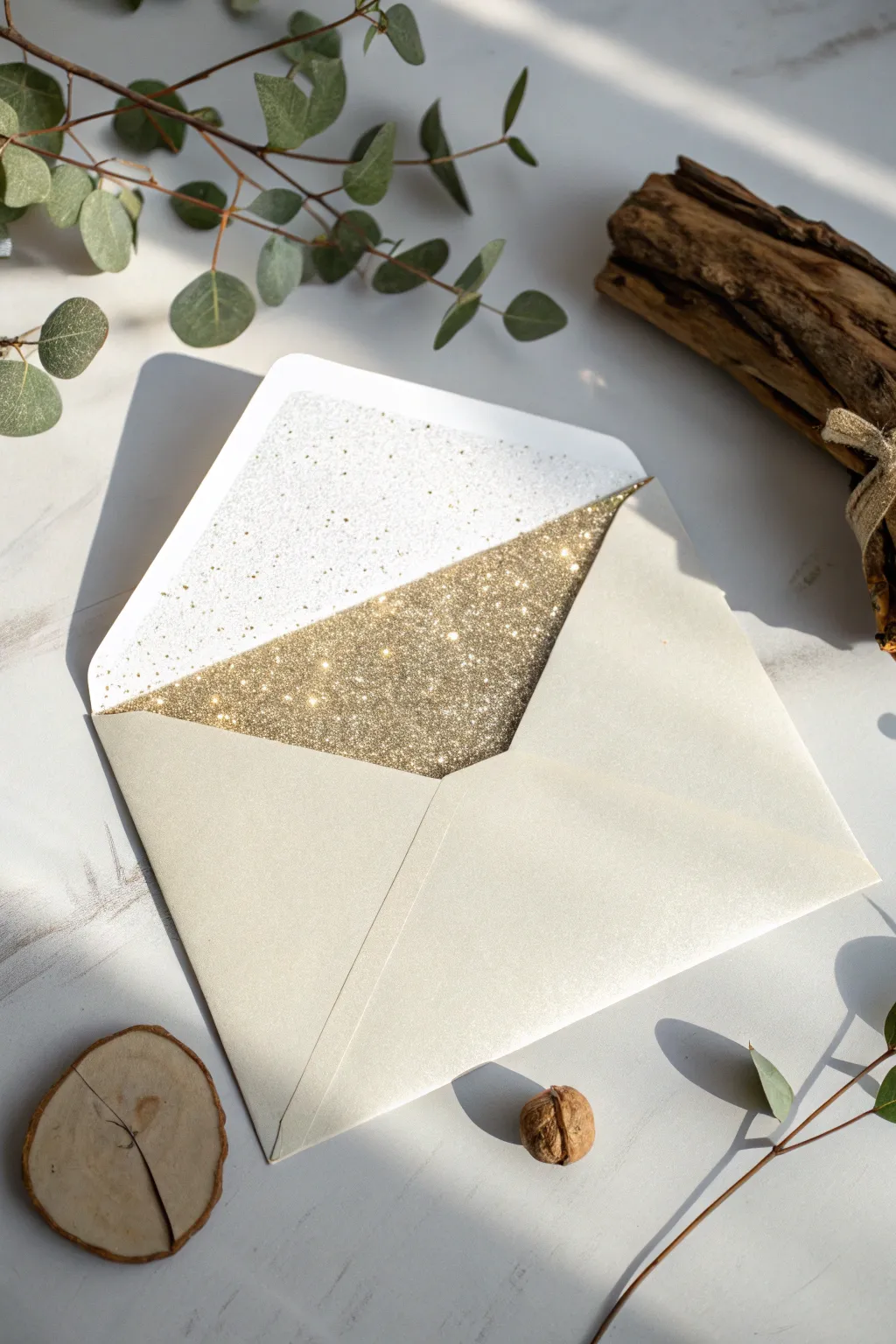 Add a touch of magic to your letters with glittery envelopes that captivate and delight.