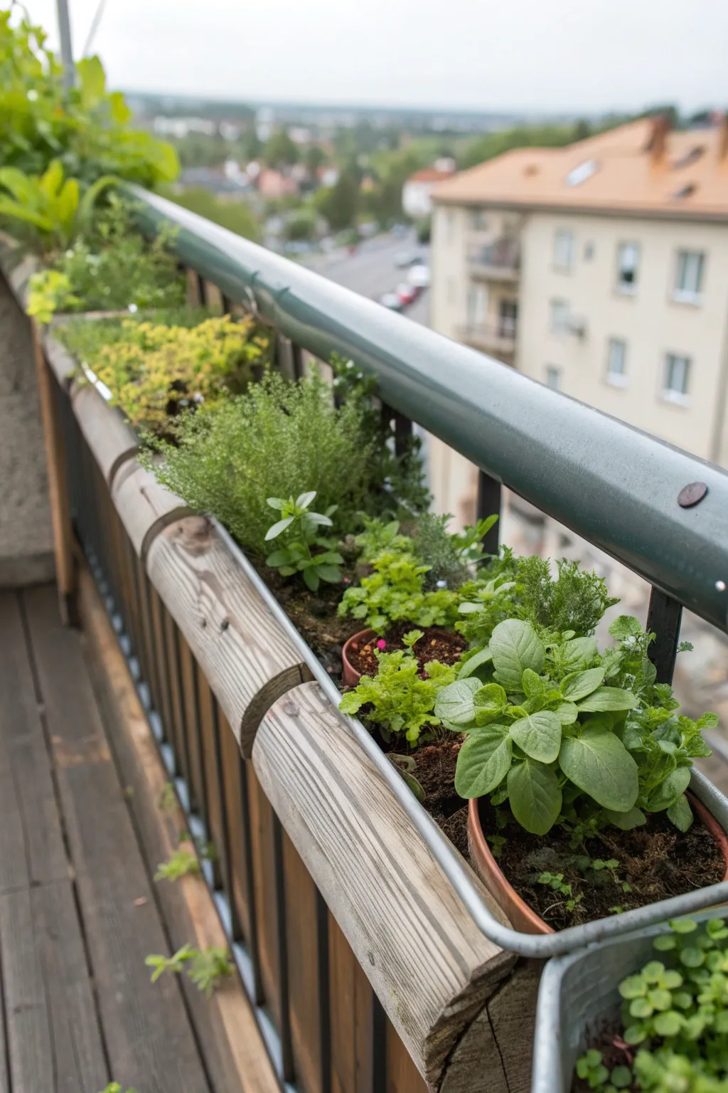 Transform your small space with a handcrafted gutter garden—where creativity meets compact living.