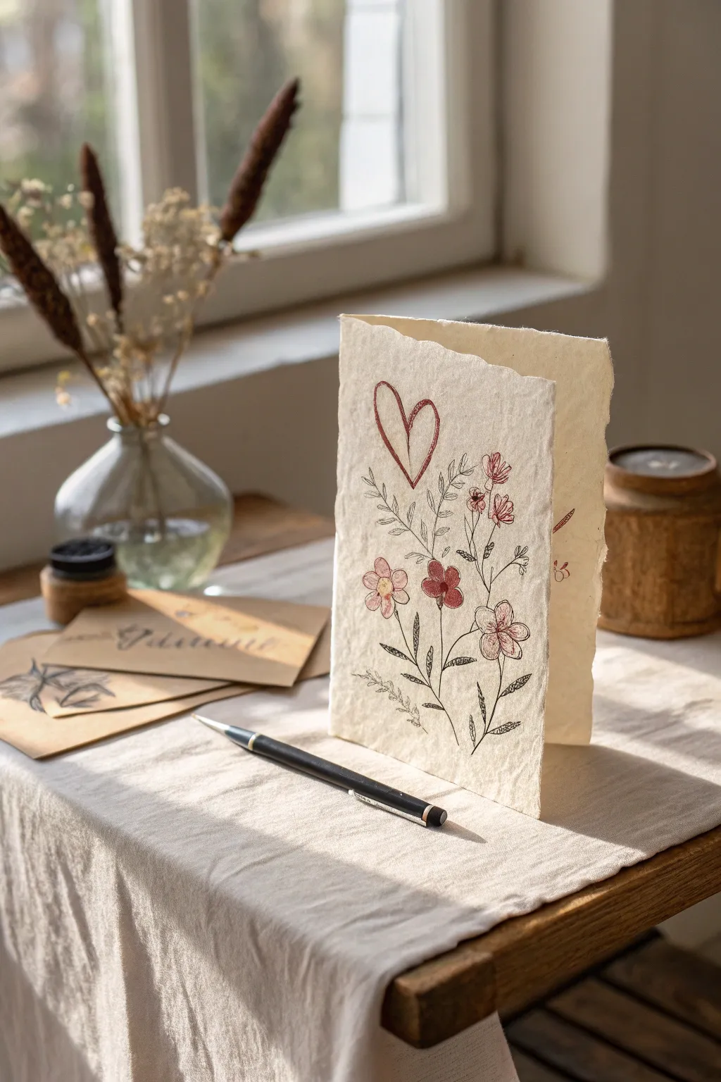 Pour your heart out with a handwritten love letter—timeless, personal, and beautifully crafted.
