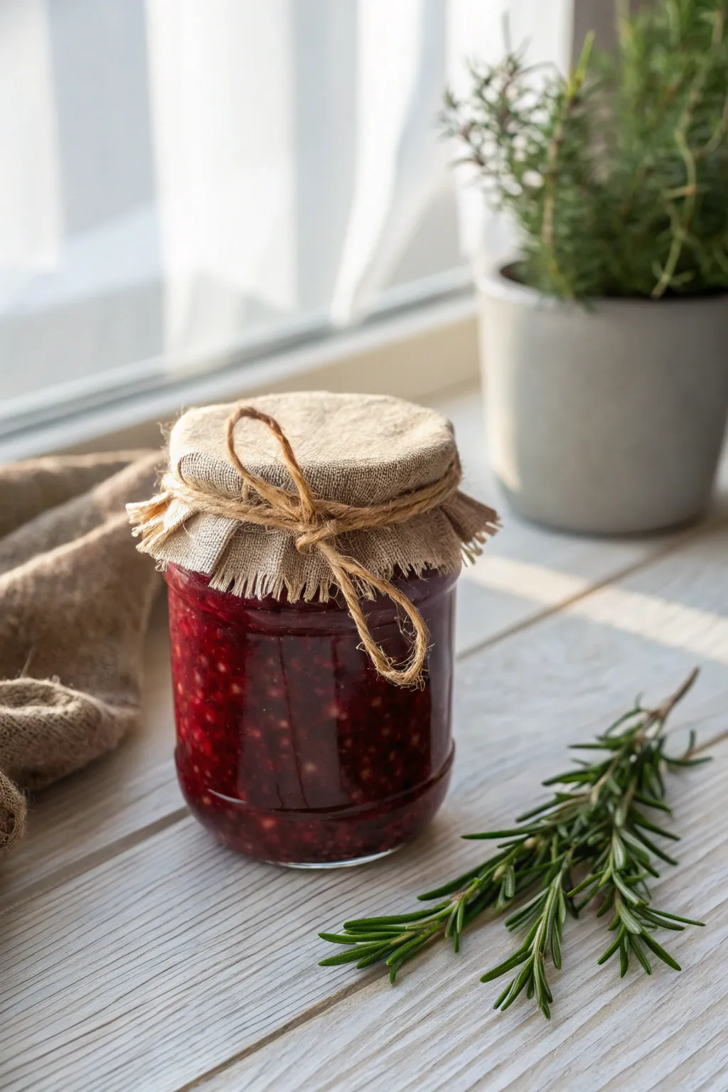Savor the simplicity of homemade gourmet jam, a perfect blend of seasonal flavors and artisanal charm.
