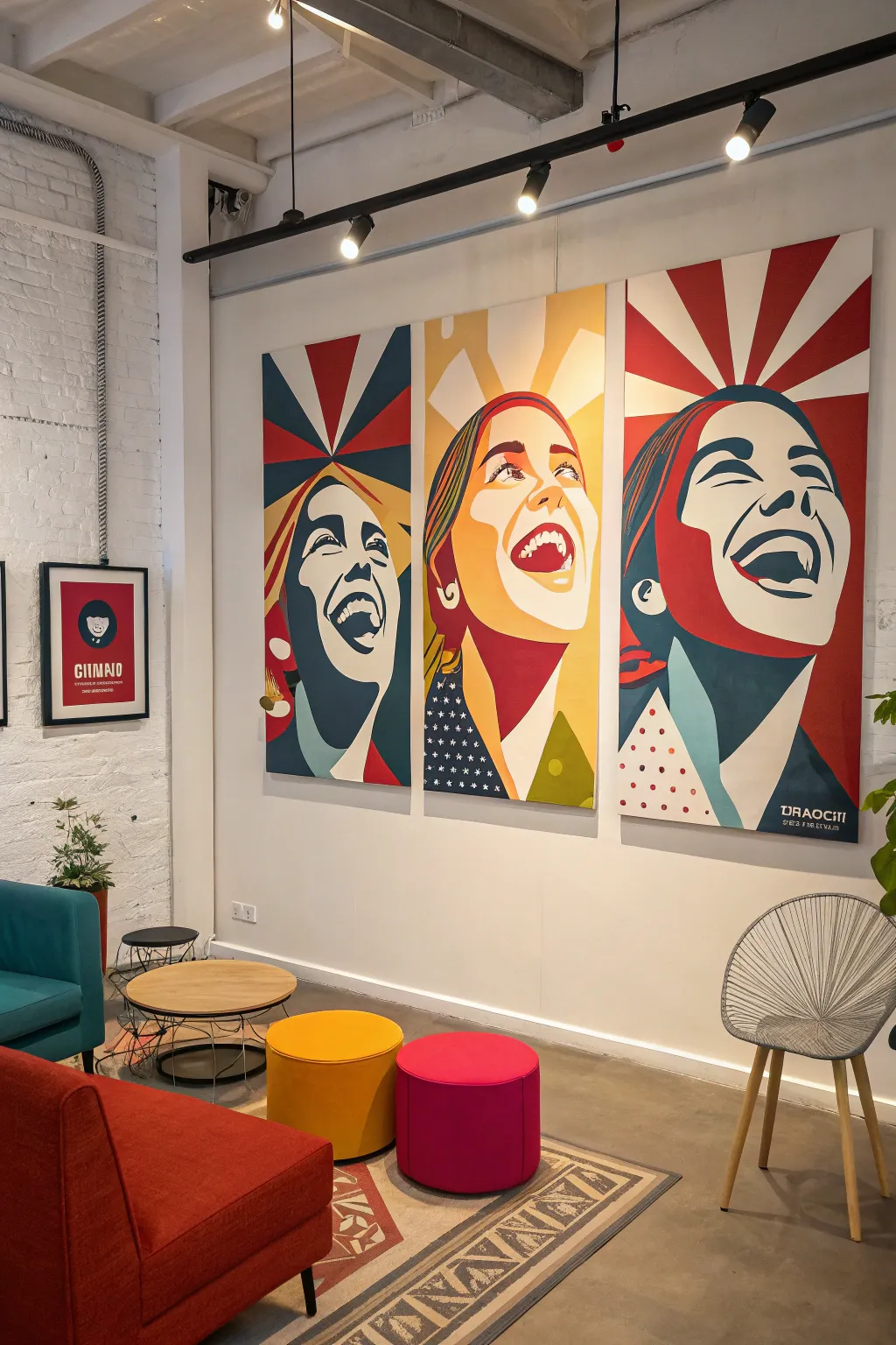Intriguing and emotional with abstract expressions.